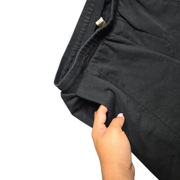 Alo Yoga Black High-waisted Drawstring Waist Straight Leg Pants Size: M - Picture 3 of 6